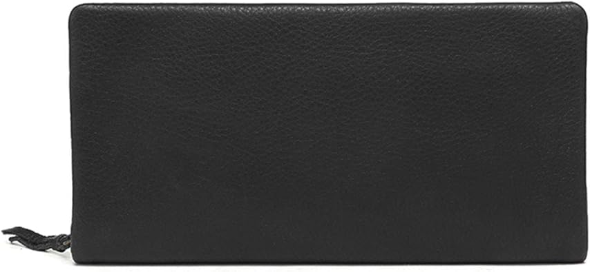 Amazon 長財布 メンズ 本革 牛本革 ラウンドファスナー 2色 黒 茶色 ロング ウォレット 274 Create Zero 財布