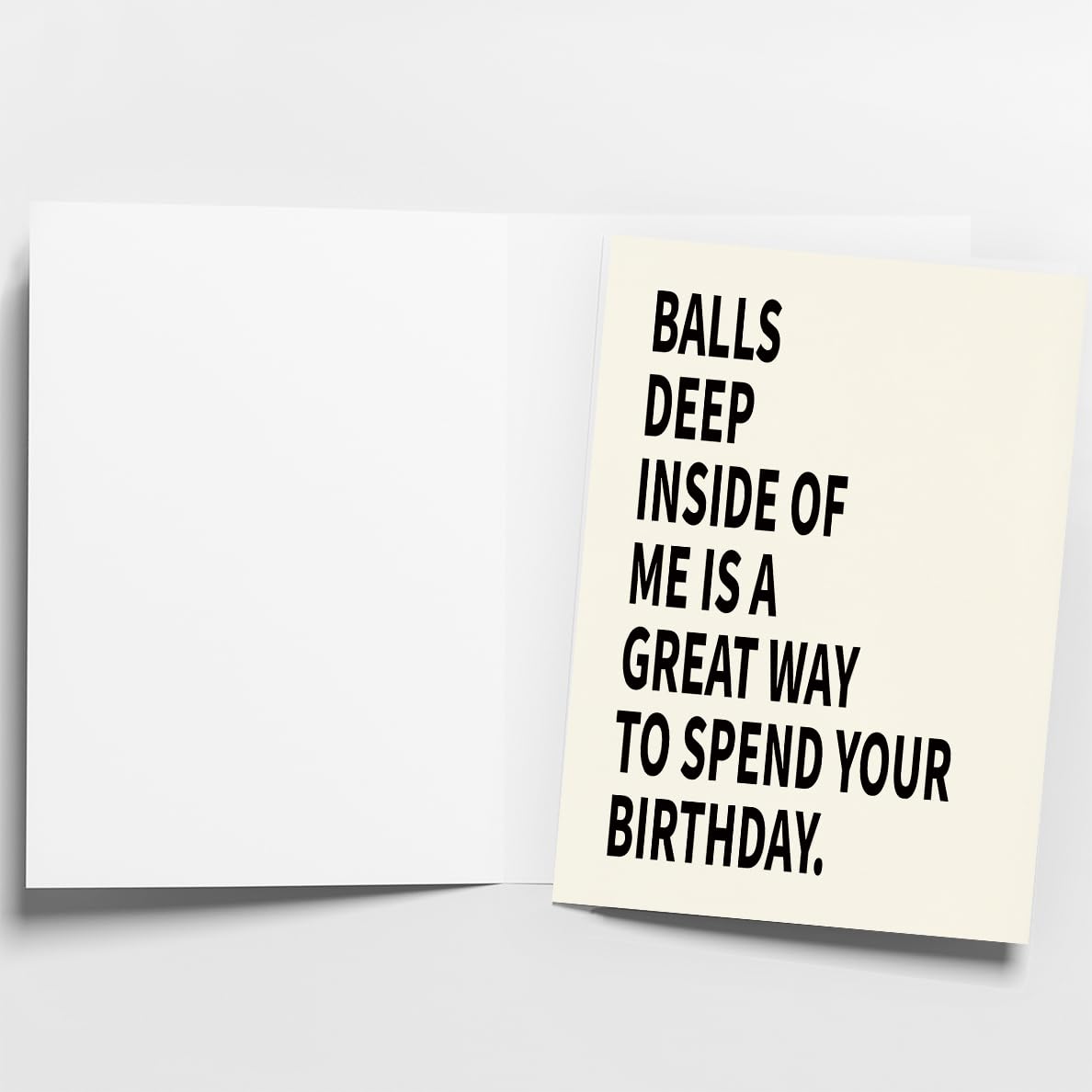WowBefun Naughty Birthday Card for Men, Husband, Boyfriend, and Him | Happy Birthday Gifts & Decorations for Men