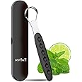 New Version Tongue Scraper Cleaner for Adults & Kids, Medical Grade Metal Tongue Brushes Set for Fresh Breath Dental Eliminate Bad Breath in Seconds (Black)
