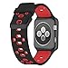 Pantheon Compatible Apple Watch Band 44mm 42mm Series 4 3 2 1 Silicone Sport Band Waterproof Compatible iWatch Bands for Men and Women