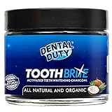 All Natural Activated Teeth Whitening Charcoal Powder - Made in USA - REMOVES TOOTH STAINS and BAD BREATH. More Effective Than Tooth Whitener Strips, kits and Toothpaste.