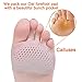 BeeSpring Metatarsal Pads for Women Pads Gel Ball of Foot Pads Forefoot Pads Pain Relief for Men (2 Pairs (Average Size)) (Metatarsal Pads -2 Pairs)