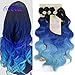 HANNE Ombre Color Hair Synthetic Body Wave Hair 18