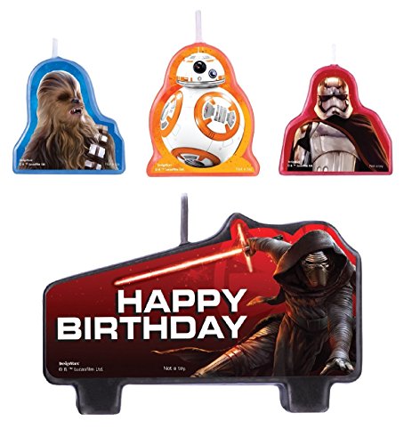 Star Wars Episode VII Birthday Candle Set