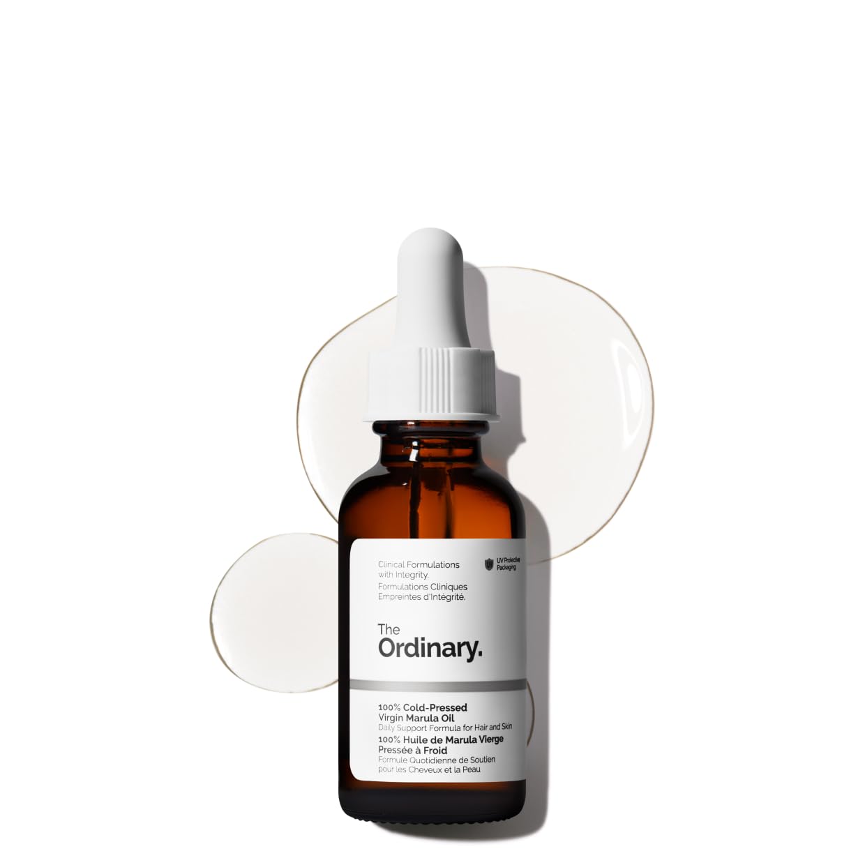 The Ordinary 100% Cold-Pressed Virgin Marula Oil, Antioxidant-Rich, Unrefined Oil for Radiant Skin, 30ml