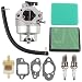 Wellsking Carburetor Carb for Honda GCV160 GCV160A GCV160LE GCV160lao Carb Engine HRB216 HRR216 HRS216 HRT216 HRZ216 Lawn Mower Rep 16100-Z0L-023 with Air Filter