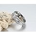 NL10 Mens Womens 8MM Titanium Stainless Steel High Polished 18K Gold Plated Channel Set Cubic Zirconia CZ Promise Engagement Band Unisex Gold Wedding Ring Comfort Fit, Size 6-13 (13, Silver)