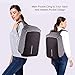 Laptop Backpack business anti-theft waterproof travel computer backpack with USB charging port college school computer bag for women & men fits 15.6 Inch Laptop and Notebook - Grey