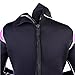 Leader Accessories Women's Wetsuit 2.5mm Black/Pink Fullsuit Jumpsuit Wetsuit