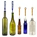2 PCS Bottle Brush,Innovative 18 inch Long Cleaner & Original Bottle Shoulder Brush for Washing Beer, Wine, Kombucha, Decanter, Narrow Neck Brewing Bottles (WHITE)