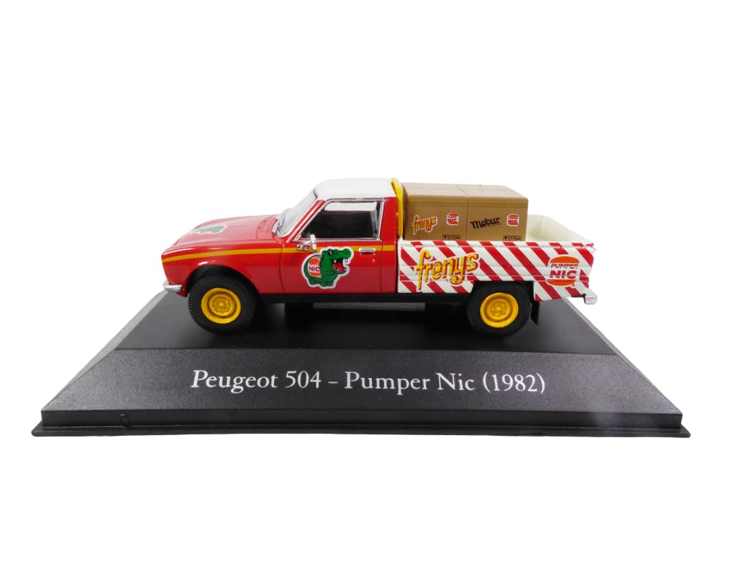 OPO 10 - Miniature car 1/43 compatible with Peugeot 504 Pumper Nic 1982 - SA20