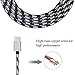 USB C Charger Cable, CableLovers 5 Pack 6FT Durable Nylon Braided USB-C to USB-A 2.0 Fast Charging and Sync Cord for Samsung Galaxy s8, s8 Plus, Nexus 6P 5X, MacBook Pixel, LG G5,HTC 10, Google Pixel