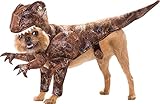 UHC Raptor Dinosaur Animal Planet Funny Theme Halloween Pet Dog Costume, S