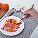 Rose gold Travel flatware set with Case Stainless Steel silverware Tableware Set,Include Knife/Fork/Spoon/Straw (Portable Rose gold)
