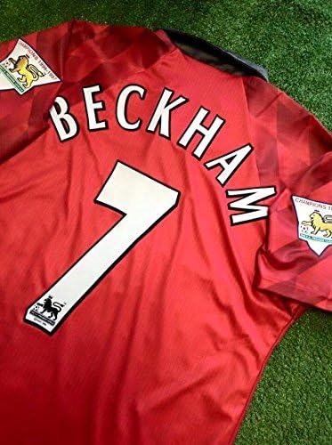 Eric Cantona 7 Manchester United Retro Trikot Full Patch Size Xl Amazon De Sport Freizeit