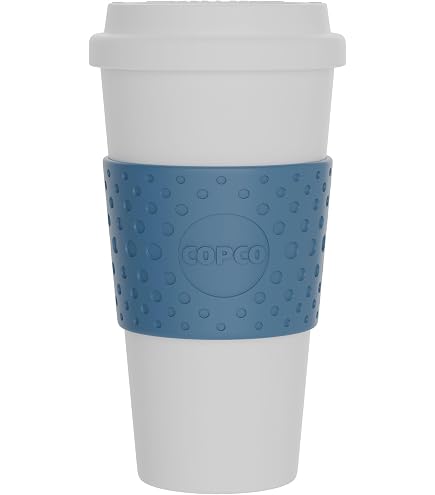 12 oz travel coffee mug Thermoflask | 12 oz Insulated Coffee Mug | Leak-Proof Lid | BPA-Free | Stainless Steel | Hot & Cold | Easy-Grip Handle main image 1