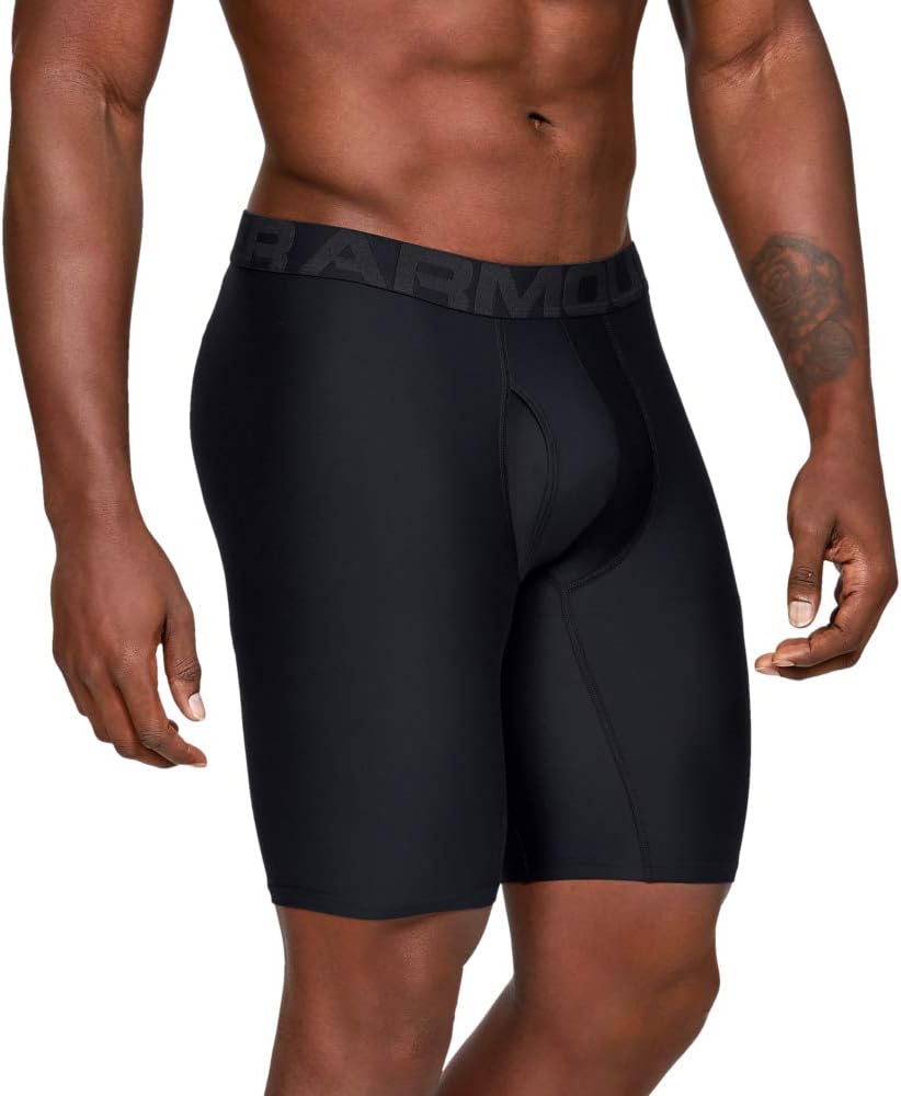 Under Armour 2 Pack Tech Sports Underwear (23 cm), Men's Boxer Briefs Offering Complete Comfort, Fast-Drying Men's Underwear