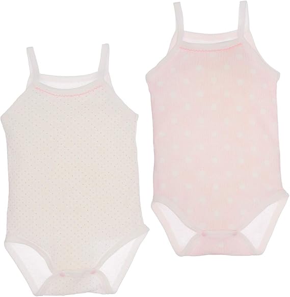 Amazon Co Jp 西松屋 Efd 2枚組エッフェルキャミソールロンパース肌着 水玉 70cm 80cm 90cm 90cm 服 ファッション小物