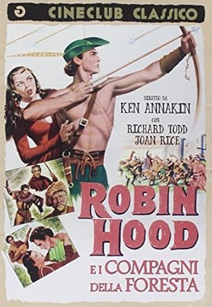 Amazon Com Robin Hood E I Compagni Della Foresta Dvd Italian Import By Peter Finch Movies Tv