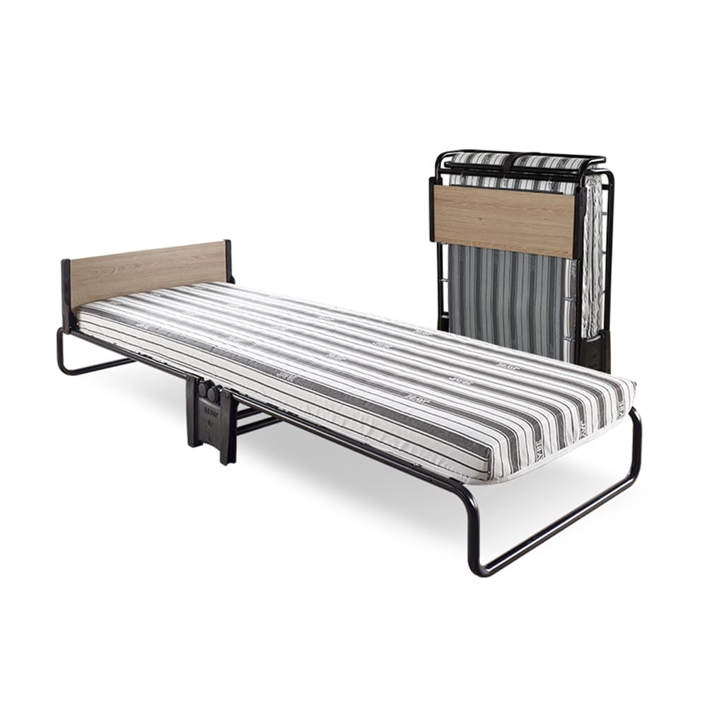 JAY-BE Revolution Folding Bed with Rebound e-Fibre Mattress, Compact, Single