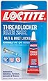 Loctite  Heavy Duty Threadlocker, 0.2 oz, Blue 242, Single