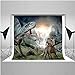 ESOOR 5x7ft Photography Background Dinosaur Ages Photo Studio Backdrop for Children Kids Adult Portrait Shooting