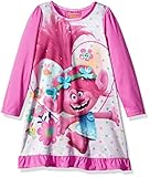 Trolls Big Girls' Poppy Nightgown, Watermelon, 8