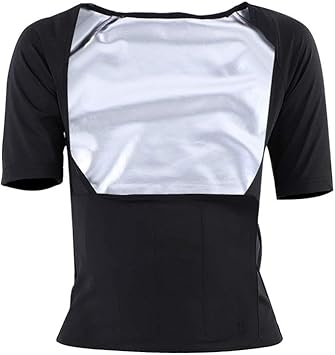 Zer one Traje Corto de Secado rápido Deportes Gimnasio Fitness Yoga Delgado Camisa de Estiramiento Sudor Sauna Chaleco Ropa para Mujeres(XXXL): Amazon.es: Deportes y aire libre