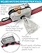 Heavy Duty Dog Leash | Bonus! Attachable Dog Poop Bag Holder and Roll of Bags | 6 FT Lead for Medium to Large Dogs | Short and Long Padded Handles for Better Control | Reflective for Nighttime Safety