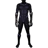 Fashionjoy Mens Superhero Jumpsuit Halloween Cosplay Costume with Gloves