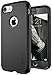 iPhone 7 case, SGM Premium Hybrid [Dual Layer] Armor Case Cover For Apple iPhone 7 [Anti-Slip Design] [Shock Proof] (Black + Black)