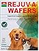 Sun Chlorella Rejuv-A-Wafers Daily Dog Cat & Animal Superfood Supplement - Green Microalgae & Eleuthero Bits - Vitamins, Minerals, Antioxidants Support Immune Defense, Gut Health - 60 Wafers