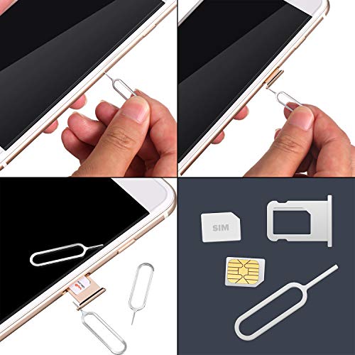 300 Pack Sim Card Tray Eject Pin Ejector Removal Tool Compatible with