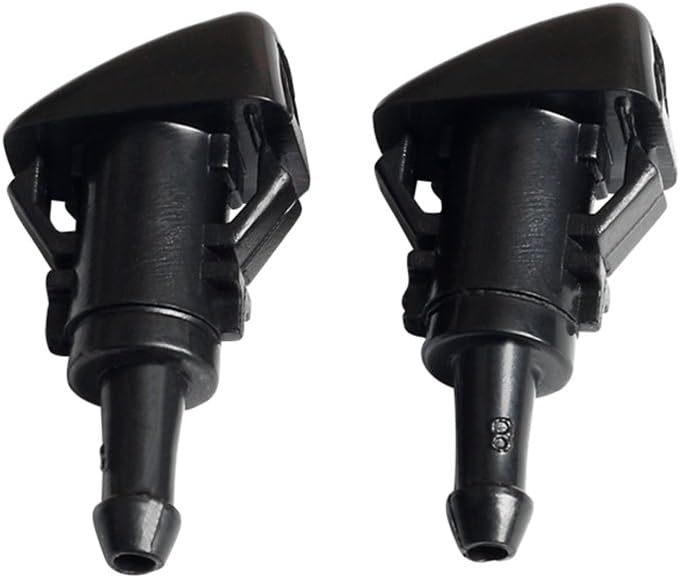 Perfect Replacement Windshield Washer Fluid Wiper Water Sprayer Nozzle Jet Kit for DODGE JEEP FORD SUV,PICK-UP Model Pack of 2