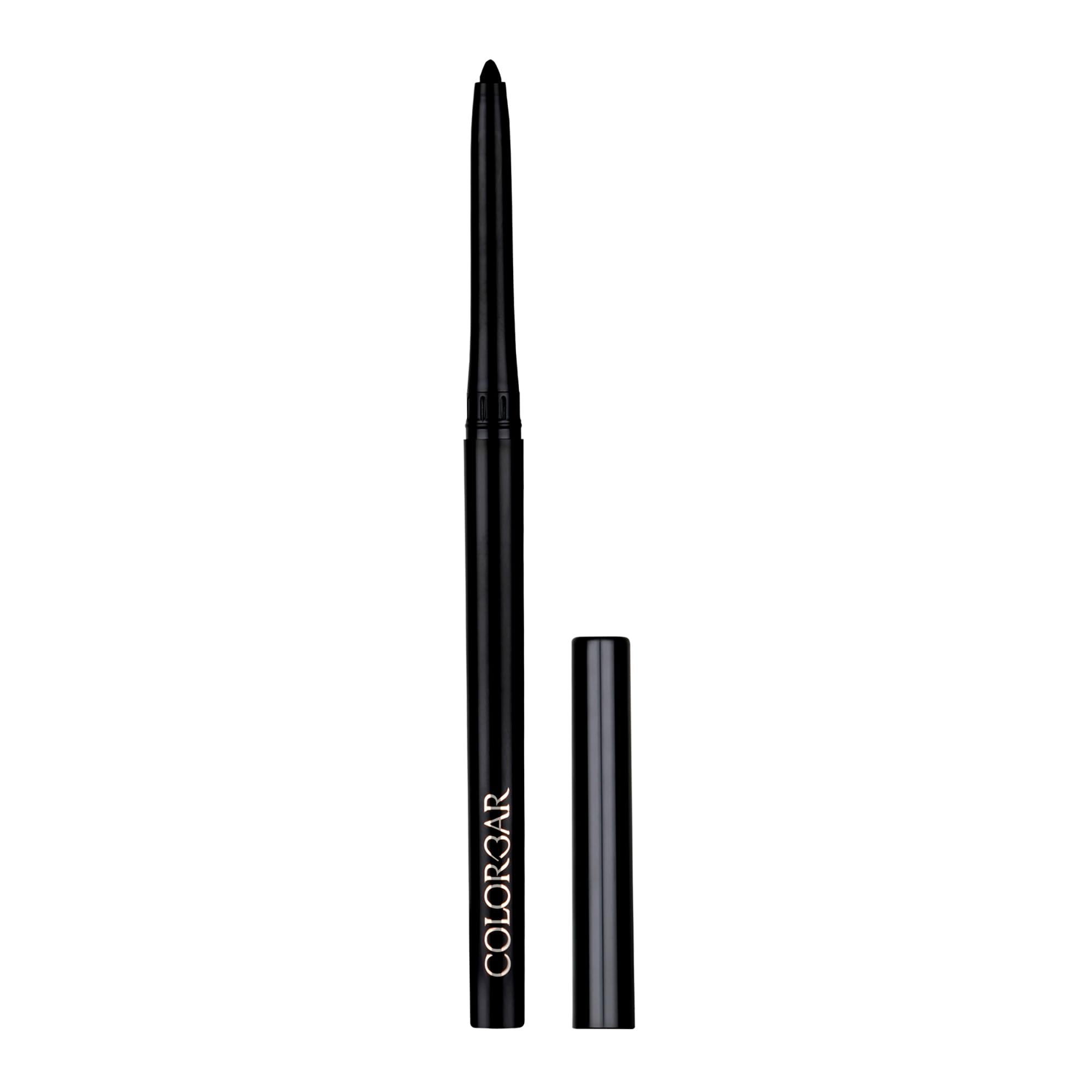 Colorbar Mesmereyes kajal, Black, 0.35g, Eyeliner, Long-lasting, Smudge-Free,Vegetarian, Paraben-free