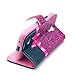 S4 Mini Case, Galaxy S4 Mini Case, Speedtek Bowknot Pattern Premium PU Leather Wallet Flip Protective Skin Case with Magnetic Closure for Samsung Galaxy S4 Mini i9190 (2013) (Built-in Credit Card/ID Card Slot)