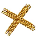 Deruicent Tent Pole 2 PCS Aluminum Alloy Tent Rod Replacement Accessories for Hiking Camping