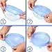 Comzendle 6 Packs Stretch Lids, Various Silicone Bowl Covers for Keeping Food Fresh, one size, Green