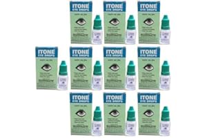 10 x Itone Ayurvedic Herbal Eye Drops Natural Allergies 10ml- Pack of 10