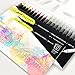 GHEART Acrylic Markers for Rocks, Ceramic, Glass, Wood, Fabric, Canvas, Mugs, DIY Craft Making Supplies Water-Based Painting Pens,