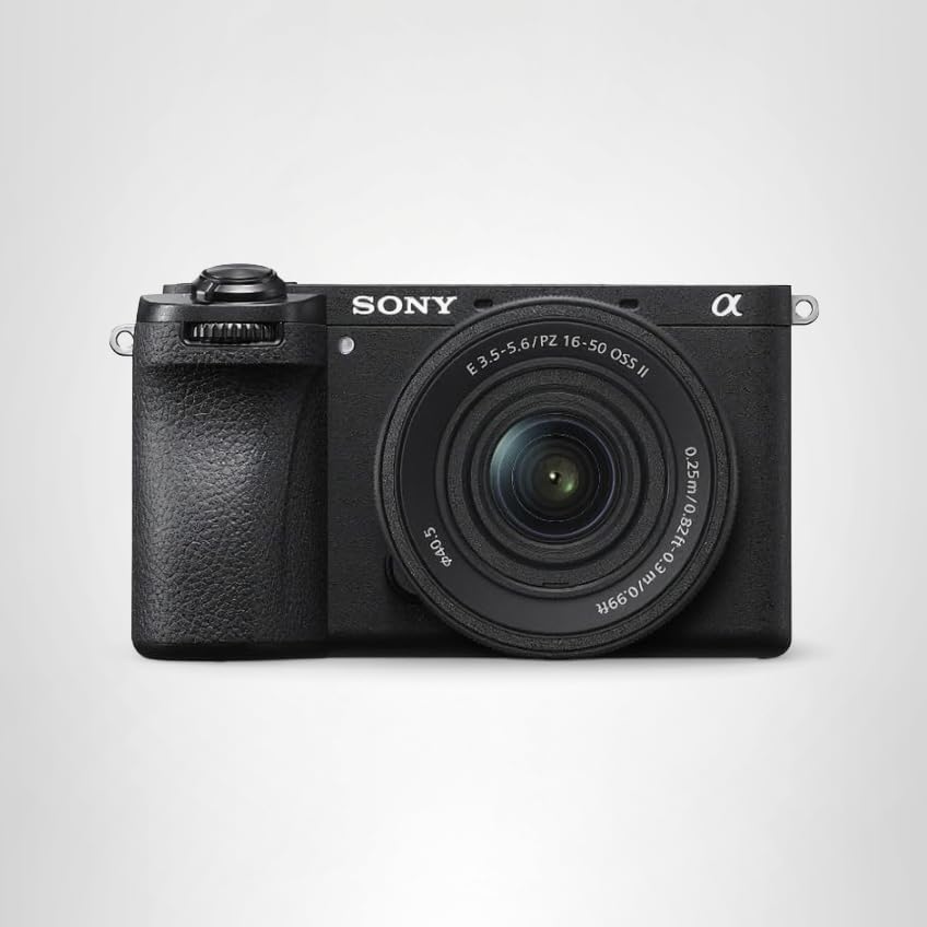 Sony Alpha 6700 – APS-C Interchangeable Lens Camera with 26 MP Sensor, 4K Video, AI-Based Subject Recognition, Log Shooting, LUT Handling and E PZ 16-50mm F3.5-5.6 OSS II Zoom Lens, ILCE6700K/B