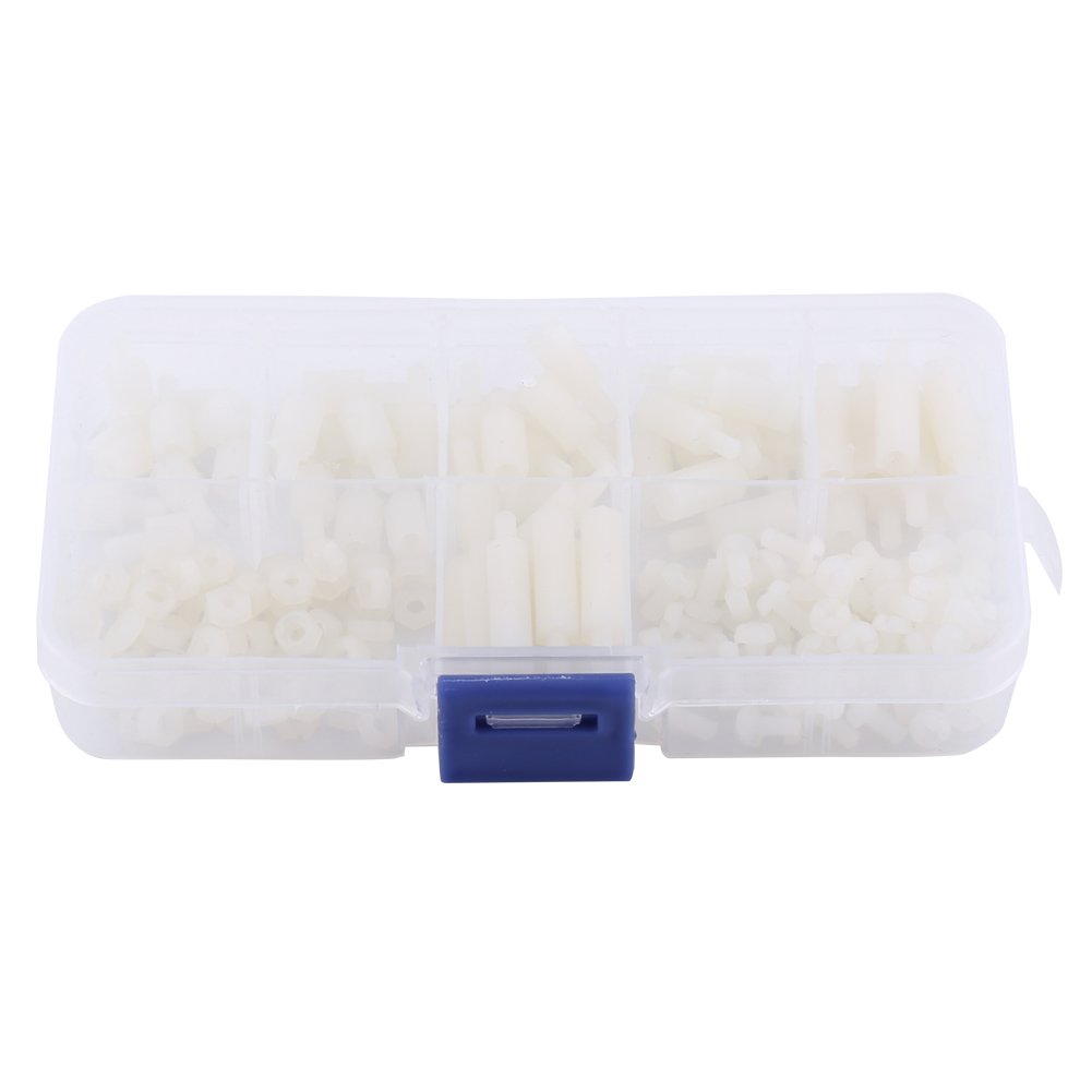 Jeanoko 180pcs M3 Hex Male-Female Standoff PCB Standoff Motherboard Standoff with Box for Communications Automotive