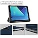 Samsung Galaxy Tab S3 9.7 Case, Infiland Ultra Slim Tri-Fold Shell Cover with S Pen Protective Holder for Galaxy Tab S3 9.7-Inch Tablet (SM-T820/T825/T827) 2017 Release (Auto Wake/Sleep), Navy