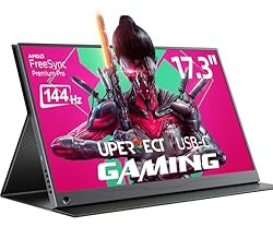 UPERFECT Portable Monitor, 17.3" 144Hz Portable
