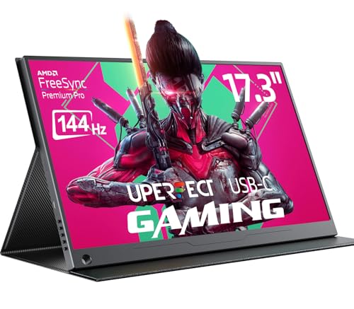 UPERFECT Portable Monitor, 17.3" 144Hz Portable