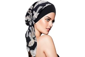 Chemo Headwear Bandana Scarf for Women Head Scarf Headwraps Cancer Hats Pre Tied Chemo Hat Beanie Turban Headwear for Cancer 