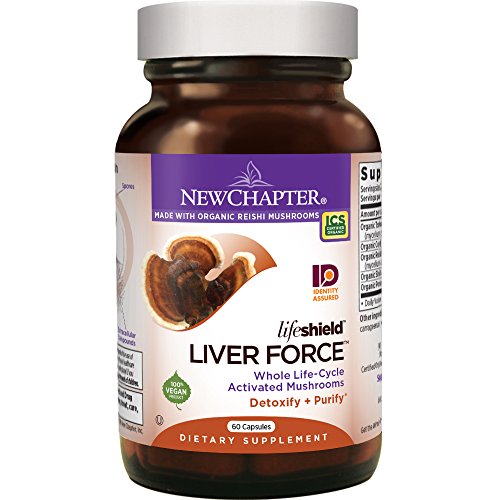 New Chapter Reishi Mushroom LifeShield Liver Force for Liver Support