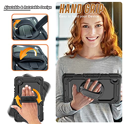 Herize Samsung Galaxy Tab A7 Lite Case 2021 with Screen Protector Tab A7 Lite 8.7 Inch Case SM