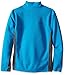 Spyder Men's Bandit Half Zip Light Weight Stryke Fleece Jacket, Large, Electric Blue/Polar