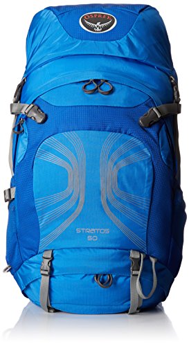 Osprey Men's Stratos 50 Litres Backpacks (2016 Model), Harbor Blue, Medium/Large